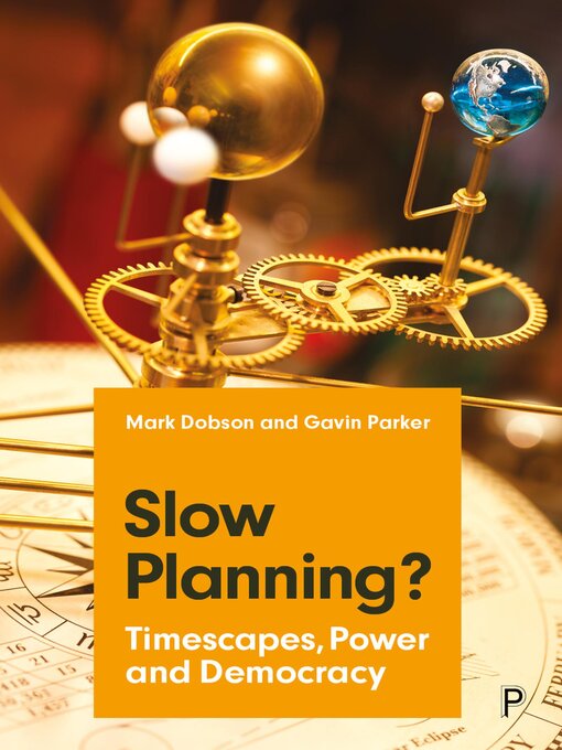 Title details for Slow Planning? by Mark Dobson - Available